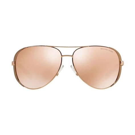 michael kors lentes de sol mujer aviador de cuero|Michael Kors MK5004 CHELSEA .